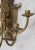 Pair of Spanish Mid-Century Gilt Metal Five-Arm Candle Sconces, 1950s For Sale In New York - Image 6 of 8