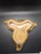 Mid-Century Modern Vintage Stangl Hand Painted Granada Gold Leaf Candy Trinket Dish #5146 For Sale - Image 3 of 4