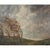 19th Century Framed Oil Painting on Canvas is a striking composition ~ capturing a windy day along the part of land just...