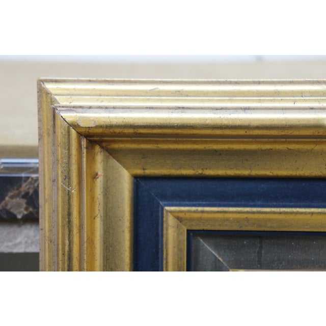 Textile Late 20th Century Salvador Caballero Mar De Tarde Cadaques Spain Seascape Oil Painting 22" For Sale - Image 7 of 11