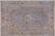 Boho Chic 1990's Vintage Gray/Blue Wool Rug - 6'4'' X 9'7'' For Sale - Image 9 of 10