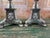 French Silver-Plated Altar Candlesticks, Set of 2 For Sale - Image 4 of 12
