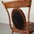 Wood 1970's Spotted Bamboo and Wrapped Rattan Iron Side Chair For Sale - Image 7 of 10