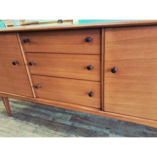 Mid-Century Walnut Sideboard by Alfred Cox, 1950s For Sale - Image 14 of 18