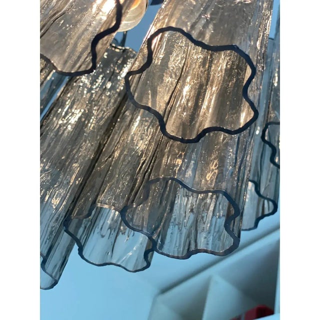 Grey Tronchi Murano Glass by Simoeng for Simoeng For Sale - Image 7 of 11