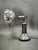 An exceptional Bauhaus table lamp created from an original 1930s Hanau Quartz Höhensonne therapeutic lamp manufactured in...