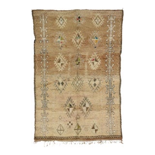 Vintage Beni MGuild Moroccan Rug - 06'07 X 09'08 For Sale