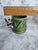 Ceramic 1960s Glazed Majolica Bamboo Panda Planter For Sale - Image 7 of 9
