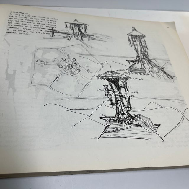 Paper 1971 Sketchbooks of Paolo Solari Book For Sale - Image 7 of 13