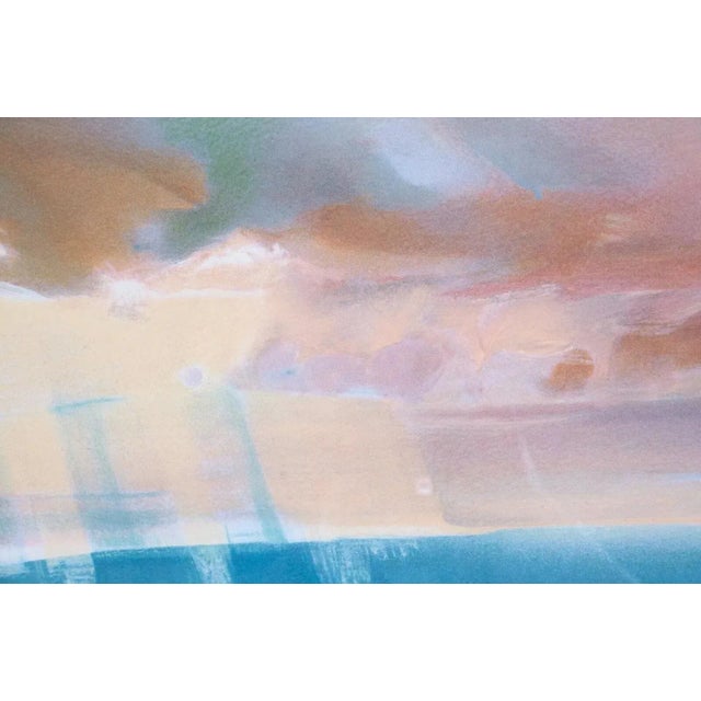 Paper John Maxon Discovery Signed Contemporary Lithograph on Paper 27/200 Framed 1994 For Sale - Image 7 of 11