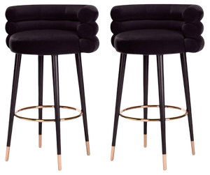 Set of Marshmallow Bar Stools by Royal Stranger