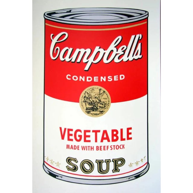 Andy warhol - sunday b. Morning - campbell's soup portfolio, screenprints, set of 10 10 silkscreen prints from photo...
