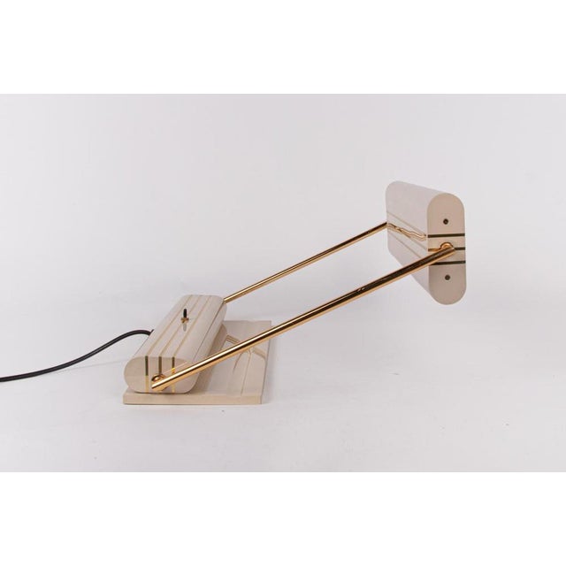 Art Deco Articulating Streamline Desk Lamp, 1930s For Sale - Image 3 of 12