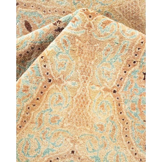 Textile Mogul, One-of-a-Kind Hand-Knotted Area Rug - Ivory, 8' 3" x 10' 8" For Sale - Image 7 of 8