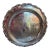 Ornate Vintage 15” Round Oneida Silver-Plated Gallery Tray - Made in Usa For Sale
