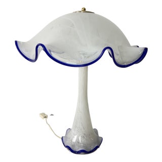 Large Venetian Table Lamp in Murano Glass, 1960s For Sale