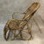 Wood Rattan Lounge Chair, 1950s For Sale - Image 7 of 10