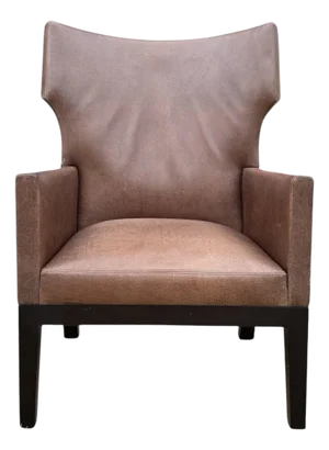 Christian Liaigre for Holly Hunt Barbuda Leather Lounge Chair