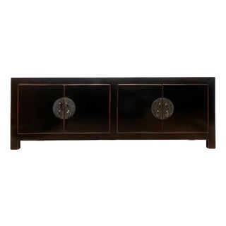 1980s' Asian Double Doors Tv Cabinet For Sale