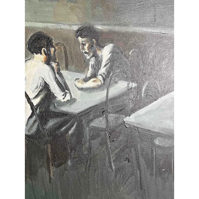 Social Realism, Acrylic on Canvas by David Fleming For Sale - Image 10 of 10