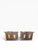 Mastercraft 1970s Attributed to Mastercraft Hollywood Regency Burl Wood & Satin Brass Side Cabinets / Nightstands – A Pair For Sale - Image 4 of 15
