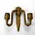 French Pair of Antique French Gilt Bronze Dual-Candle Sconces With Royal Crown C1890 For Sale - Image 3 of 9