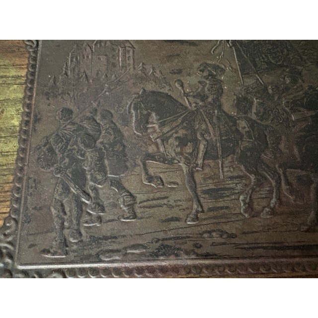 Large Antique Embossed Case, 1890s For Sale - Image 16 of 18