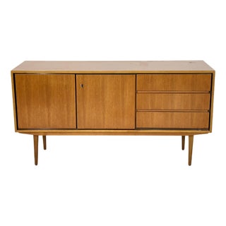 Mid-Century Teak Sideboard with Drawers, 1960s For Sale
