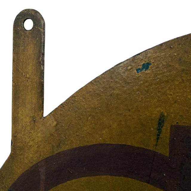 Vintage Double-Sided Shop Sign, 1920s For Sale - Image 6 of 6