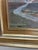Oil on board, artist’s name is “Hines”. Painting is 12” by 9”, with frame 17” by 14”.