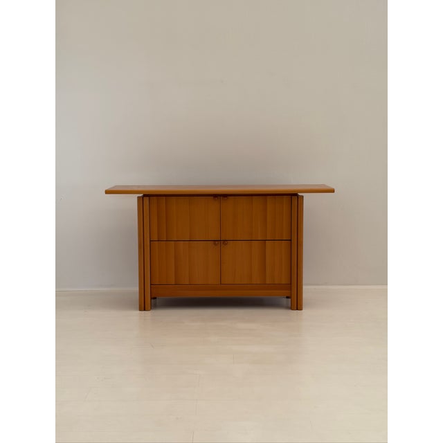 Vintage Sideboard in Walnut, 1980s For Sale - Image 11 of 14