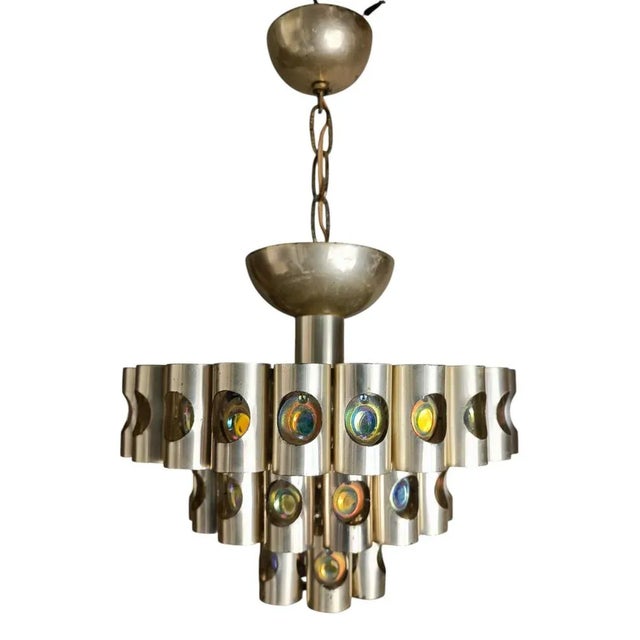 UFO Lamp from Palwa, Germany, 1950s, in Very Good conditions. Designed 1950 to 1959 I have official proof of authenticity...