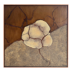 Mid-Century Modern Abstract Textured Wood Wall Sculpture Assemblage