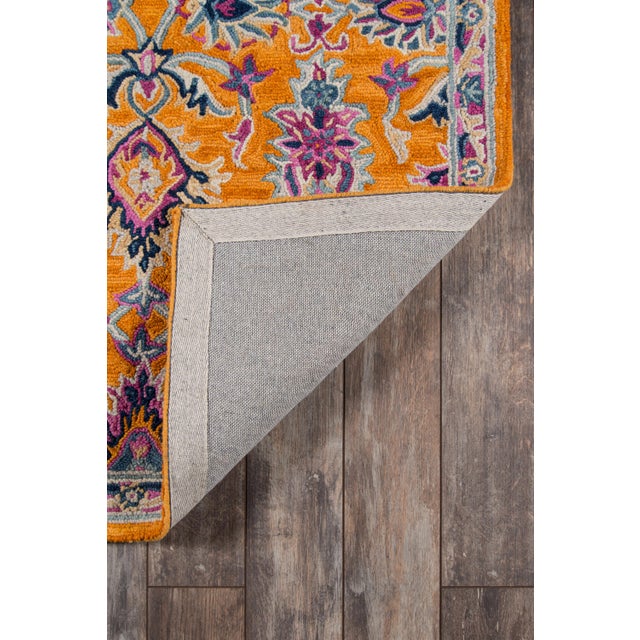 Ibiza Orange Hand Tufted Area Rug 8' X 10' For Sale In Atlanta - Image 6 of 8