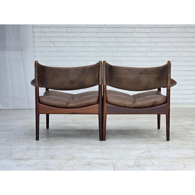 Danish Modus Modular Sofa by Kristian Vedel for Søren Wiladsen, 1974, Set of 3 For Sale - Image 15 of 18