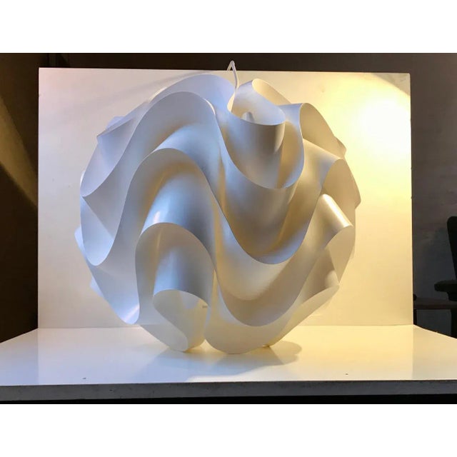 White Sinus 172 Ceiling Lamp by Poul Christiansen for Le Klint, 1990s For Sale - Image 3 of 6