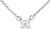 Indulge in the beauty and elegance of this lab-grown oval diamond solitaire pendant necklace. The exquisite design...