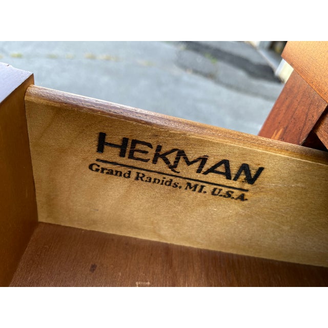 Brown Hekman Bachelors Chest For Sale - Image 8 of 11