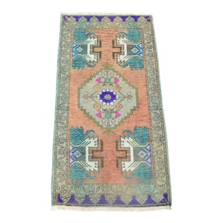 Vintage Tribal Anatolian Carpet For Sale