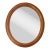 1952 Statton Furniture Oval Wall Mirror For Sale