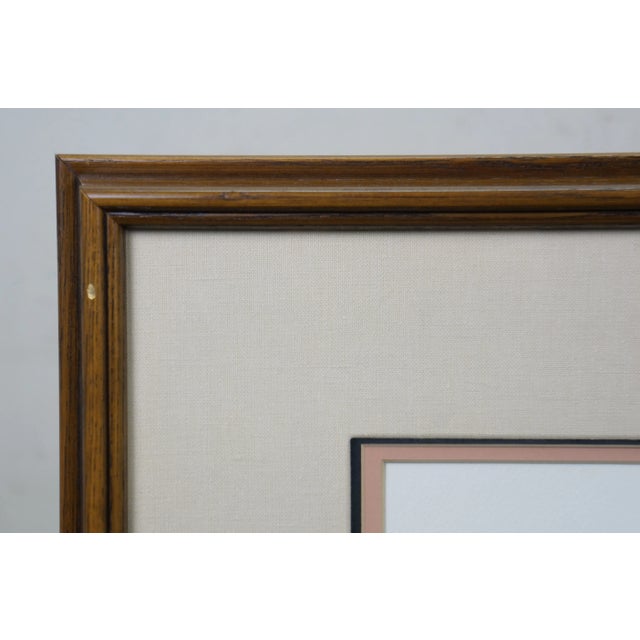 Late 20th Century Ruth Rodman Signed Limited Edition Abstract Moonburt III Serigraph 30" For Sale - Image 9 of 12