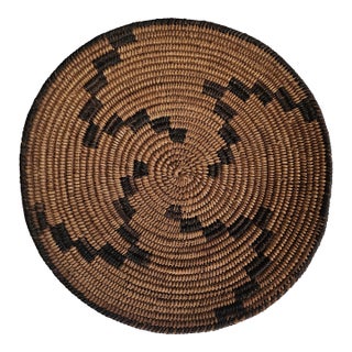 Antique Native American Pima (Akimel O'odham) Coiled Basket, Early 20th Century For Sale