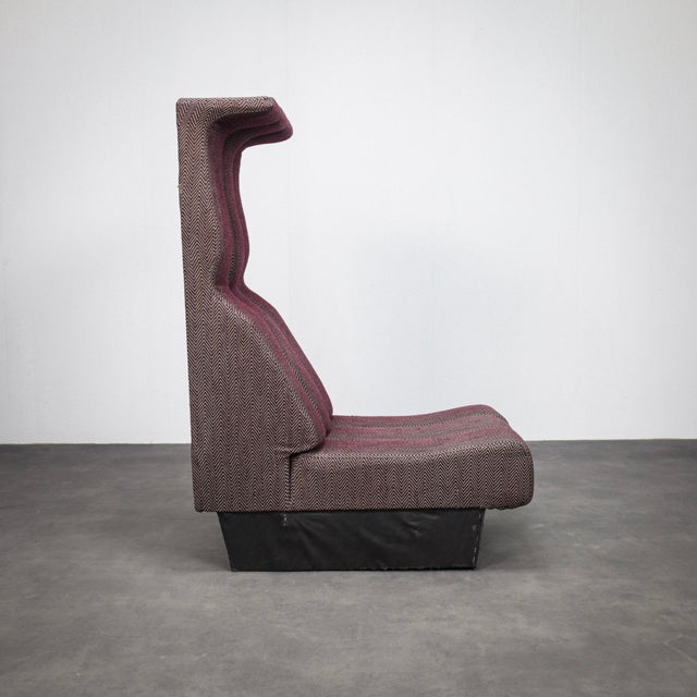 A rare modular seating piece produced by interlübke during the 1970s. The design has a strong space age look, with its...