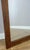 Brown Antique French Mirror with Oak Frame For Sale - Image 8 of 10