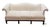 Hickory Chair Furniture Company Vintage Chippendale Style Mahogany Frame Camel Back Ivory Geometric Print Upholstered Sofa For Sale - Image 4 of 9