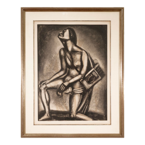 Georges Rouault Sunt Lacrimae Rerum From Miserere Suite Modern Aquatint Etching