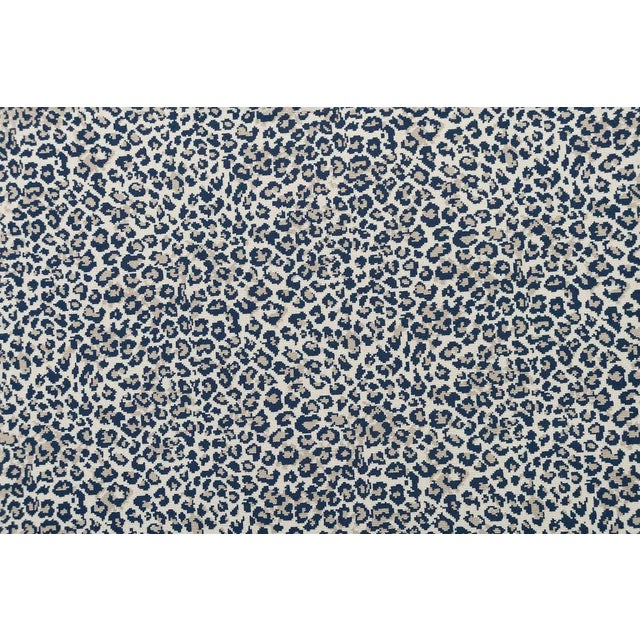 Blue Stark Wildlife Rug, Cobalt, 2'6" X 7' For Sale - Image 8 of 8