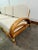 Ritts So. Rattan Sofa with Custom Upholstery For Sale In Los Angeles - Image 6 of 13