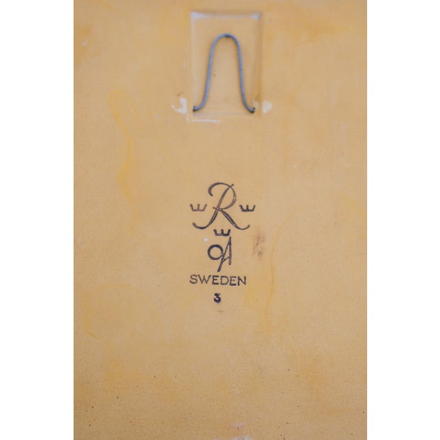 Mid-Century Modern Scandinavian Wall Art by Alberius for Rörstrand, 1960s For Sale - Image 11 of 13