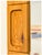Brown Brutalist Scandinavian Pine Mirror, 1960s For Sale - Image 8 of 11